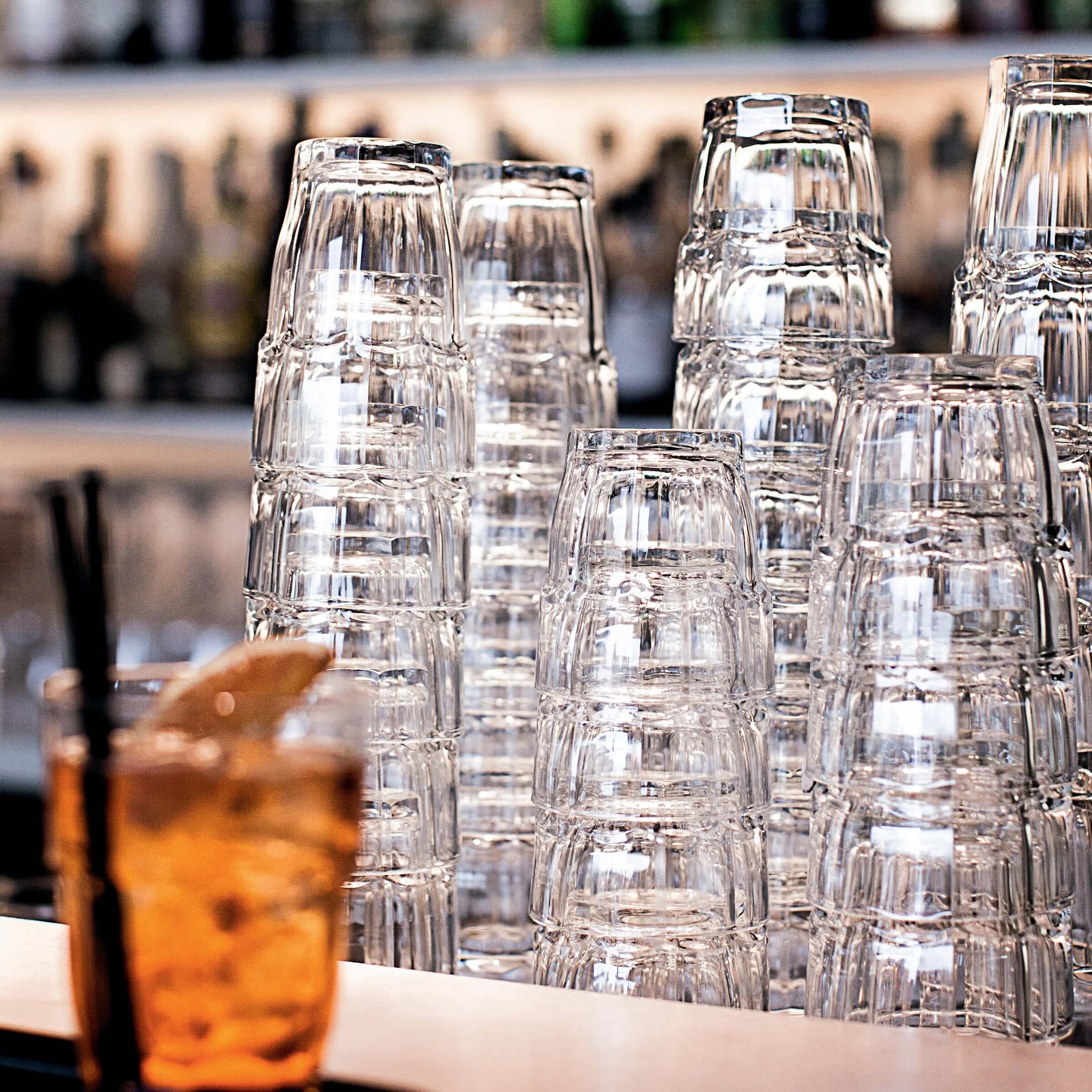 Ly thủy tinh chịu nhiệt Rock bar 37 cl hồng đào - Ảnh 10