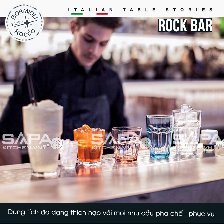 Ly shot thủy tinh chịu nhiệt Rock bar 7 cl - Ảnh 4