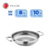 Chảo inox cao cấp 2 quai Korkmaz Proline 24cm - A1192