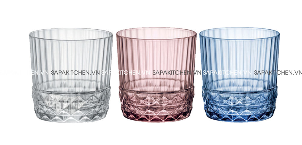 Ly thủy tinh cao cấp America 20s 30cl màu xanh dương - Ảnh 9