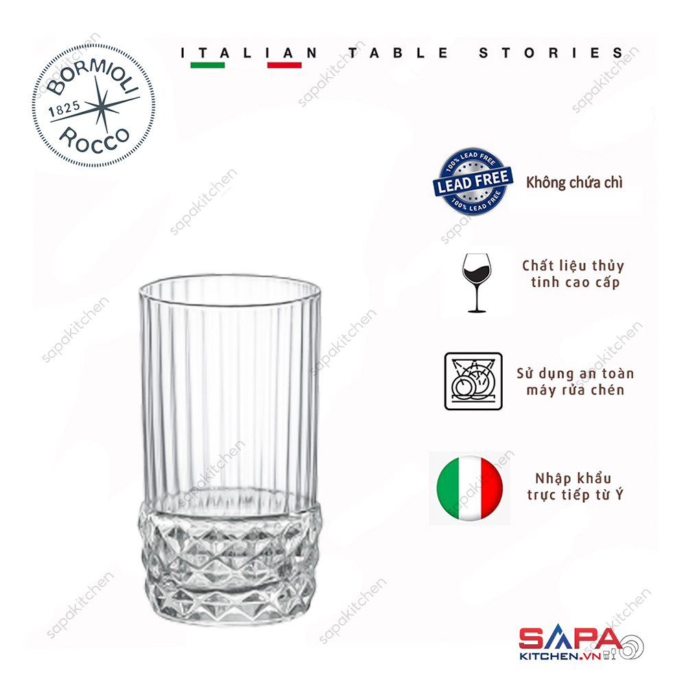 Ly shot thủy tinh cao cấp America 20s 8cl - Ảnh 2