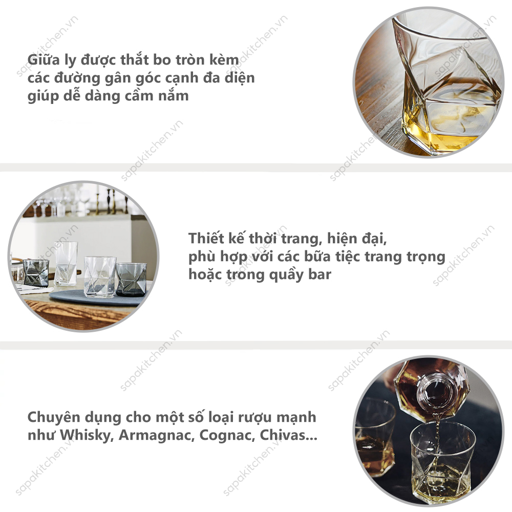 Ly thủy tinh Cassiopea 32cl - Ảnh 4
