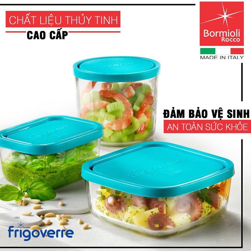 Hộp thủy tinh trữ đông Frigoverre tròn 15 - 650ml - Ảnh 5