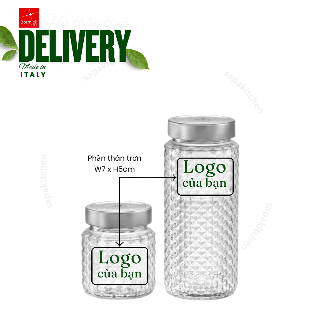 Hũ thủy tinh nắp vặn Delivery 300 - Ảnh 8