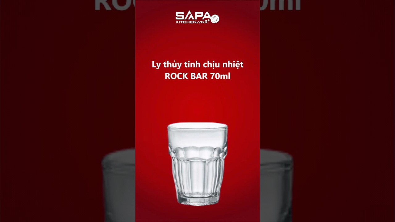 Ly shot thủy tinh chịu nhiệt Rock bar 7 cl - Ảnh 12