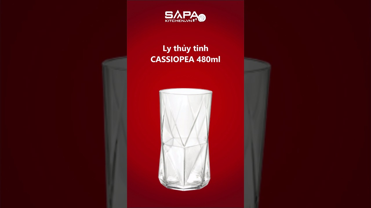 Ly thủy tinh Cassiopea 48cl - Ảnh 6