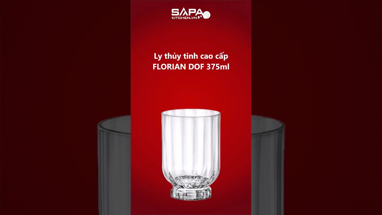 Ly thủy tinh cao cấp Florian DOF 37.5cl - Ảnh 8
