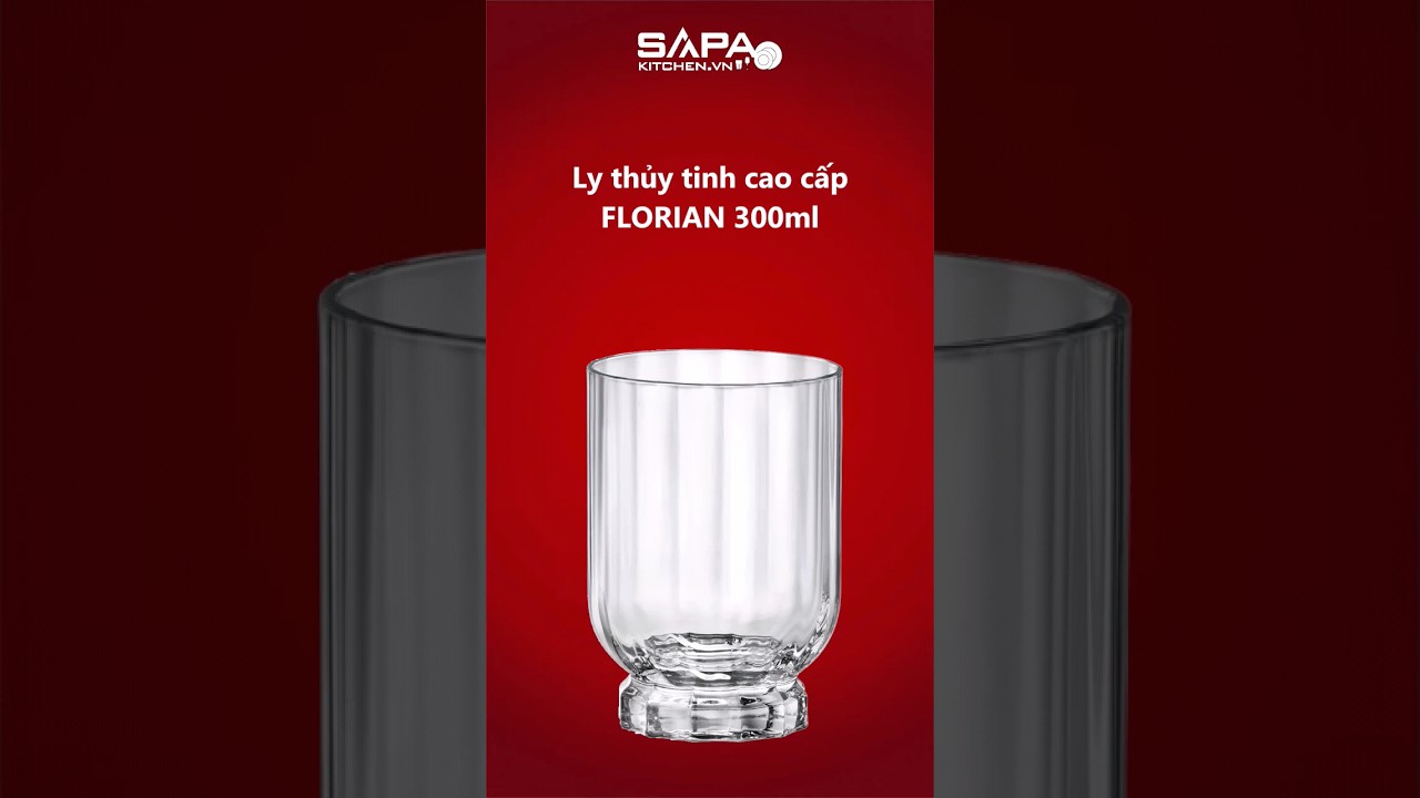 Ly thủy tinh cao cấp Florian 30cl - Ảnh 9