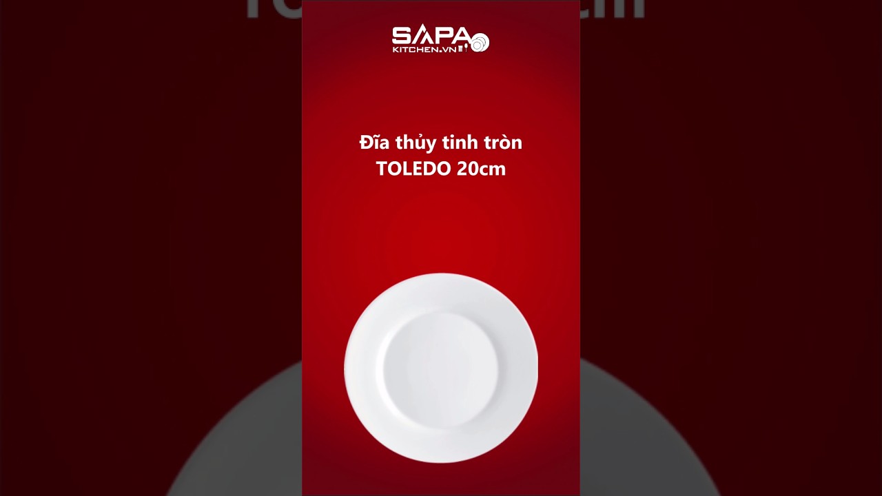 Toledo đĩa thủy tinh 20 - Bormioli Rocco - Ảnh 9