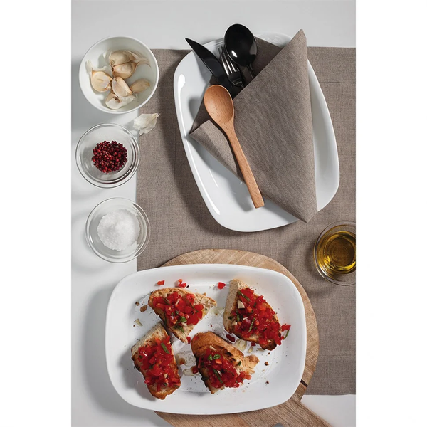 Đĩa thủy tinh chữ nhật trung Parma 20 x 28 cm - Ảnh 10