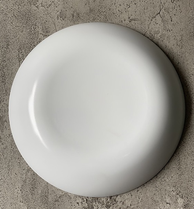 Đĩa soup thủy tinh tròn White moon 22 cm - Ảnh 5