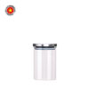 Hũ thủy tinh tròn nắp inox hít kín hơi 1L - SAPATA